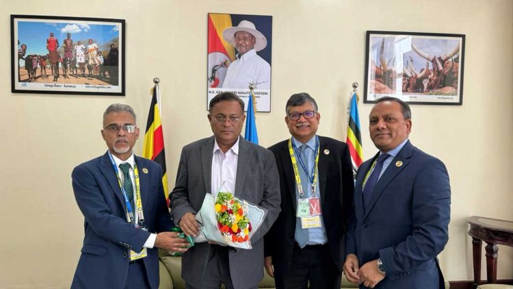 ন্যাম-সাউথ সামিটে যোগ দিতে উগান্ডায় পররাষ্ট্রমন্ত্রী