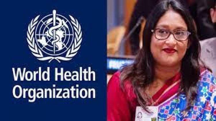 বিশ্ব স্বাস্থ্য সংস্থার আঞ্চলিক পরিচালক সায়মা ওয়াজেদ