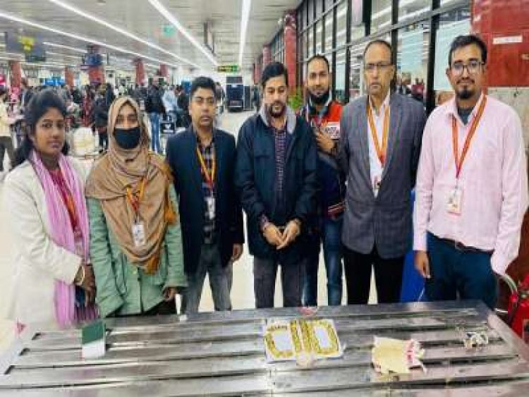 শাহজালাল বিমান বন্দরে সাড়ে ৩ কোটি টাকার সোনাসহ যাত্রী আটক