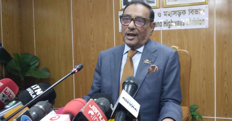 নির্বাচন ভন্ডুলের চেষ্টার সময় ভারত আমাদের পাশে দাঁড়িয়েছে: ওবায়দুল কাদের