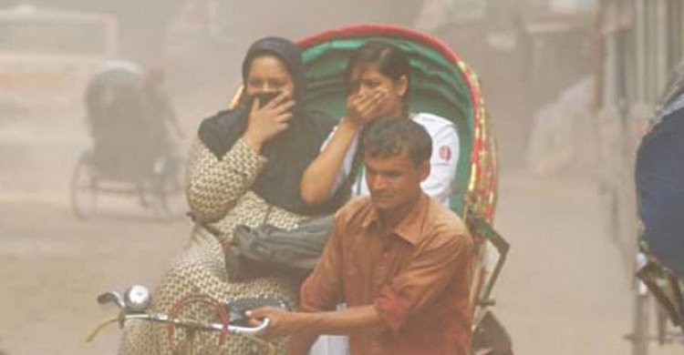 ১১০ শহরের মধ্যে আজ ঢাকার বায়ু সবচেয়ে খারাপ