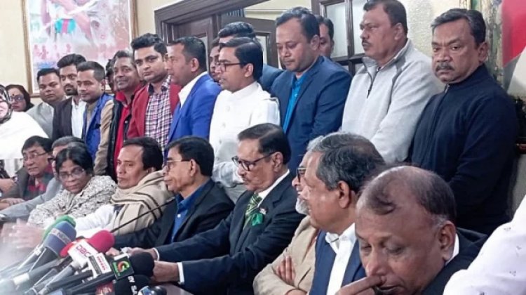 দেশি-বিদেশি বিভিন্নমুখী ষড়যন্ত্রকে প্রতিহত করে নির্বাচন হয়েছে: ওবায়দুল কাদের