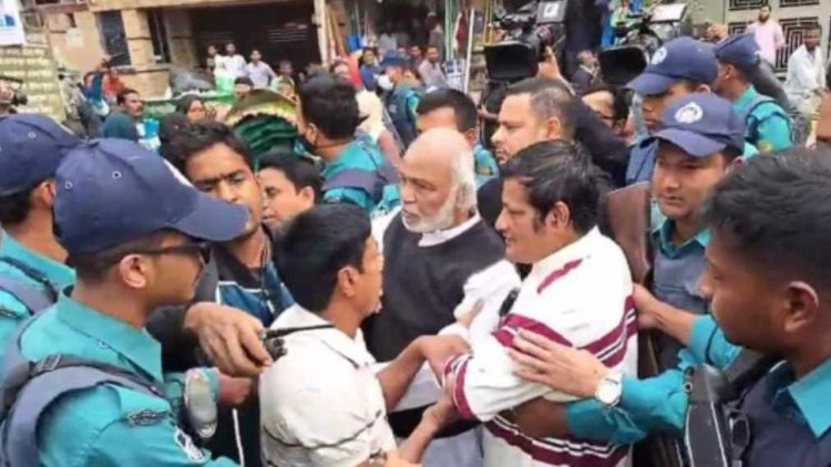 আটকের পর ছেড়ে দেওয়া হলো বিএনপি নেতা ড. মঈন খানকে