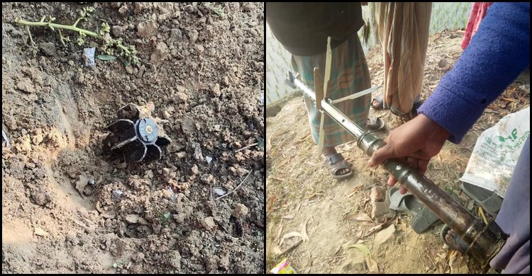 মিয়ানমার থেকে ছোড়া মর্টার শেল এসে পড়লো বাংলাদেশে, আতঙ্ক
