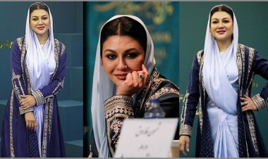 তেহরানের ঐতিহ্যবাহী পোশাকে জয়া