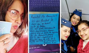 বিমানে রচনাকে চিঠি দিল কে?