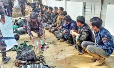  মিয়ানমার থেকে পালিয়ে এলেন আরও ৬৩ জন