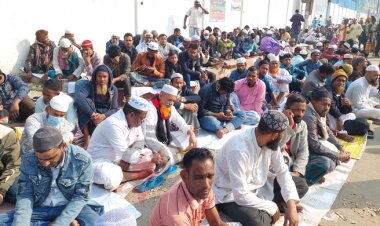 আখেরি মোনাজাতে লাখো মুসল্লি