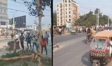 ছাত্রলীগের দুপক্ষের সংঘর্ষের সময় গুলিবিদ্ধ পথচারী