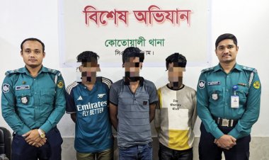 চেইনটানা গ্রুপের দলনেতাসহ গ্রেফতার ৩