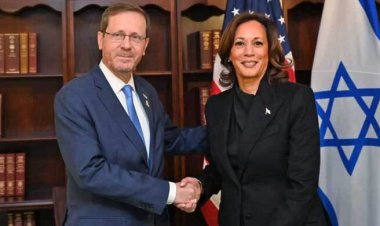 ইসরায়েলের প্রেসিডেন্টের সঙ্গে কমলা হ্যারিসের সাক্ষাৎ