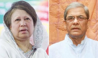 খালেদা জিয়ার সঙ্গে মির্জা ফখরুলের সাক্ষাৎ