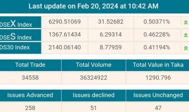  শুরুতে সূচকের বড় লাফ, লেনদেনে ধীরগতি