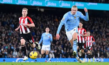 হালান্ডের রেকর্ডের রাতে লিগ জমিয়ে তুলল ম্যানসিটি 