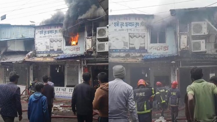 চট্টগ্রামে কারখানায় আগুন
