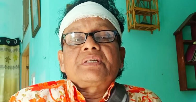ছাদ থেকে পড়ে আহত নকুল কুমার বিশ্বাস