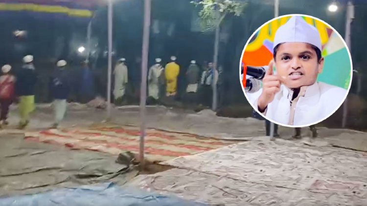 রফিকুল ইসলাম মাদানিকে বক্তব্য দিতে না দেওয়া পুলিশ ফাঁড়িতে ভাঙচুর