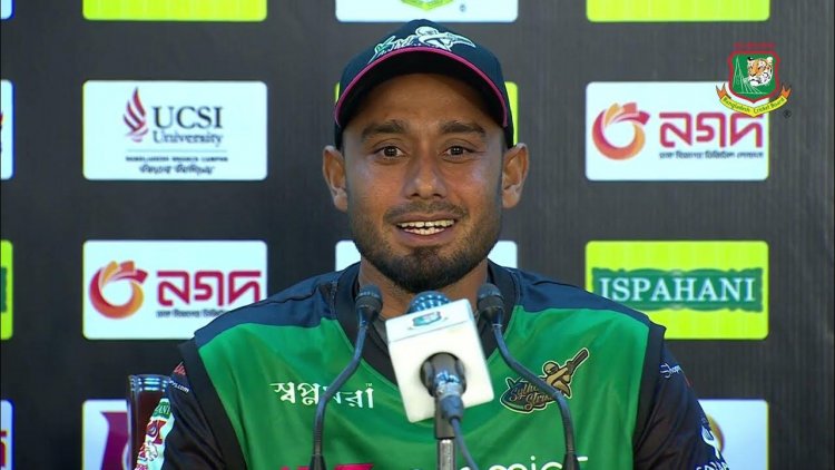 ‘অধিনায়কত্ব কোনো সাইন্স না’, খুলনাকে হারিয়ে মিঠুন