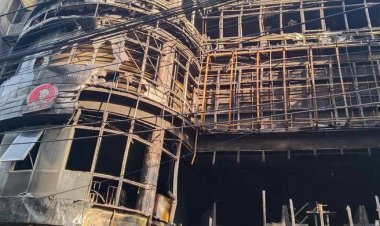  বেইলি রোডে আগুন লাগা ভবনের ম্যানেজার আটক