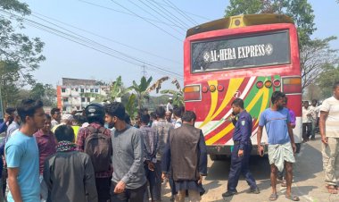  সিলেটে বাসচাপায় পুলিশ সদস্য নিহত