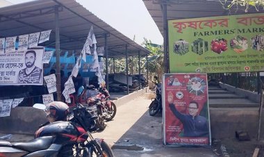 তিন দিনেই বন্ধ কৃষকের বাজার, শেডে হয় তাসখেলা