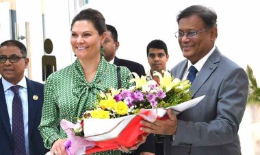 ঢাকায় এলেন সুইডেনের ক্রাউন প্রিন্সেস ভিক্টোরিয়া