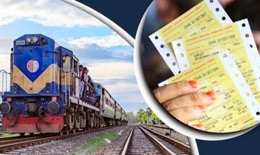 ট্রেনের অগ্রিম টিকিট বিক্রি শুরু রোববার