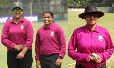 ইতিহাস গড়ে আইসিসির আম্পায়ারিং প্যানেলে ৫ বাংলাদেশি নারী