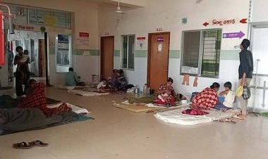 সকাল-সন্ধ্যা ঠান্ডা দুপুরে গরম, অসুস্থ হয়ে হাসপাতালে শিশুরা