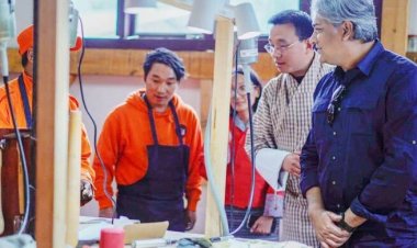  ভুটানে যুবকদের প্রশিক্ষণ কেন্দ্র পরিদর্শন করলেন তথ্য প্রতিমন্ত্রী