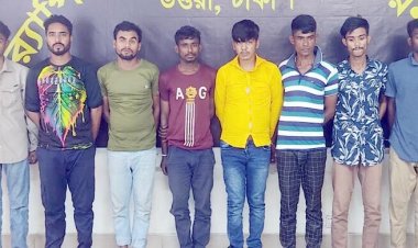 টঙ্গীতে ছিনতাইকারী চক্রের দুই দলনেতাসহ আটক ৮