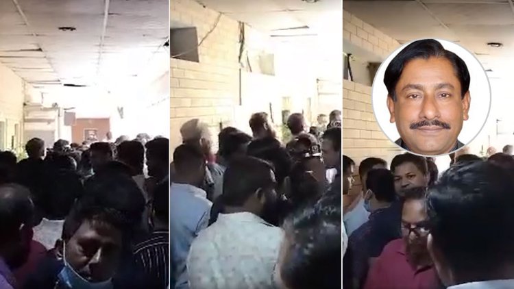 শেষ সময়ে চাকরি স্থায়ীকরণে ভিসির তোড়জোড়, দু’পক্ষের হাতাহাতি