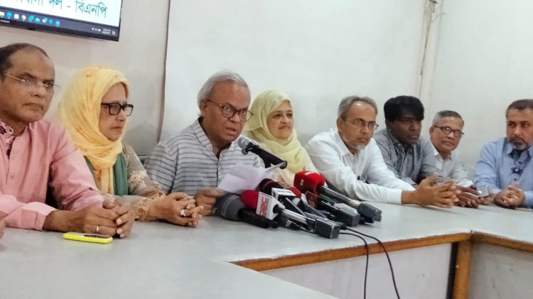ডিপ ফেইক ভিডিও তৈরি করে বিএনপির নামে চাঁদাবাজি করা হচ্ছে : রিজভী