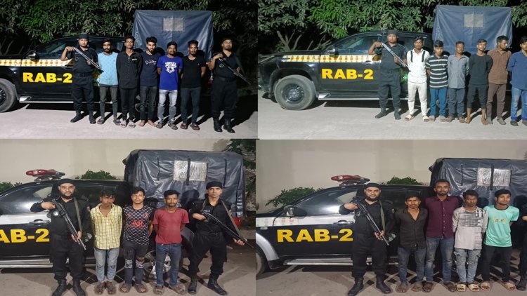 রাজধানীতে পাঁচ কিশোর গ্যাংয়ের ২৫ সদস্য আটক