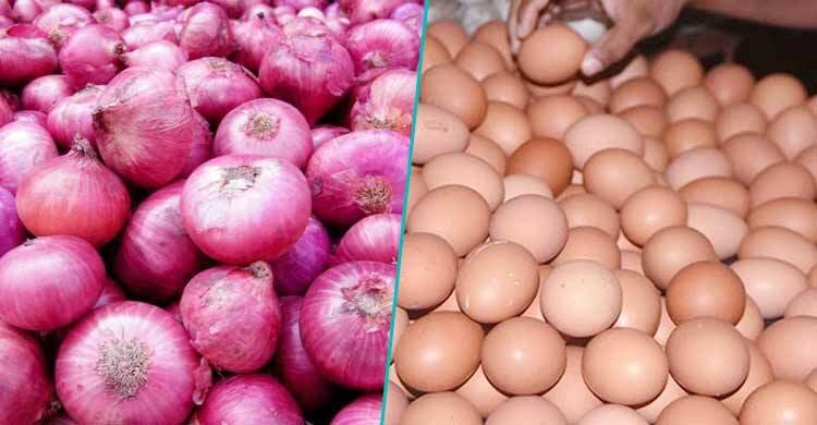 পেঁয়াজের দাম আরও কমেছে, বেড়েছে ডিমের
