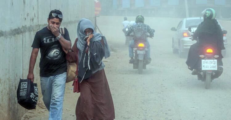 ঢাকার বায়ু আজও অস্বাস্থ্যকর