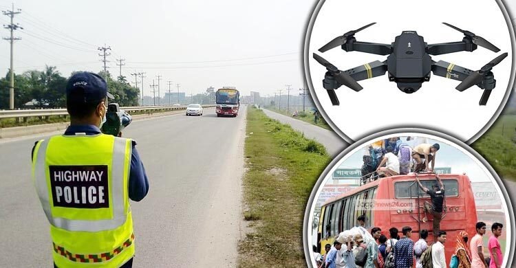 সড়কে ঝুঁকিপূর্ণ ১২২ স্পট, যানজট নজরদারিতে রাখবে ড্রোন
