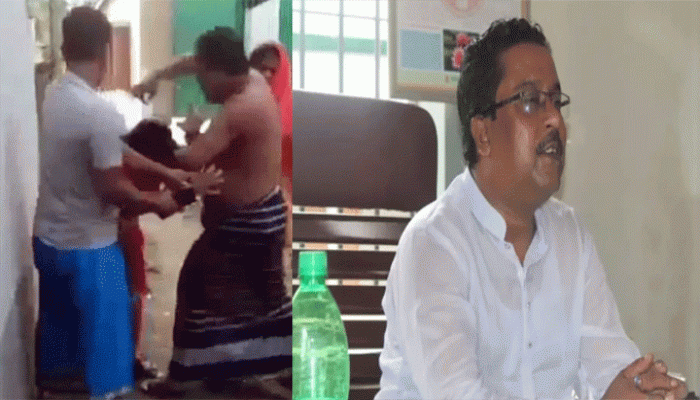 টাঙ্গাইলে গৃহবধূকে চেয়ারম্যানের মারধর, ভিডিও ভাইরাল
