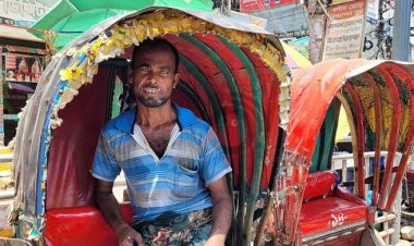 তীব্র গরমে শ্রমজীবী মানুষ বিপাকে