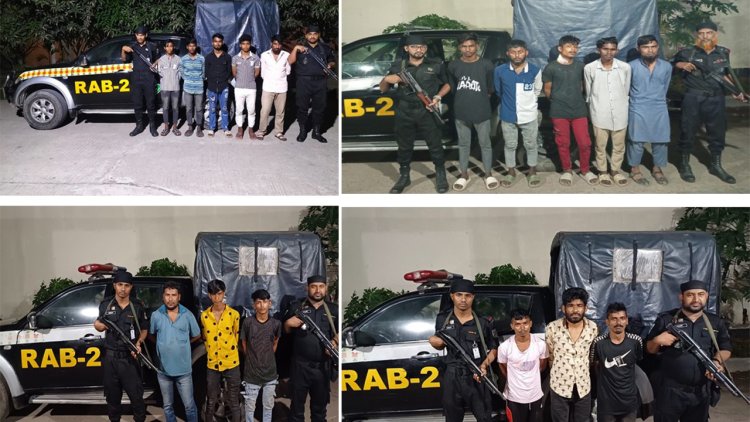 মোহাম্মদপুরে কিশোর গ্যাংয়ের ১৬ সদস্য গ্রেপ্তার