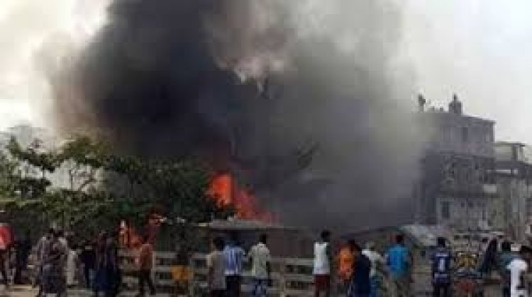 শিশু হাসপাতালে আগুন, নিয়ন্ত্রণের চেষ্টায় ফায়ার সার্ভিস