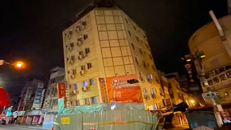 রাতে ৮০ বার কেঁপে উঠল তাইওয়ান