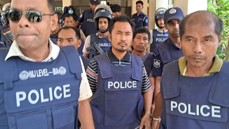 রুমায় ছাত্রলীগ সভাপতিসহ কেএনএফ’র ৭ সদস্য গ্রেপ্তার