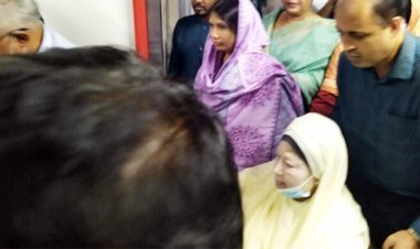 হাসপাতালে ভর্তি খালেদা জিয়া