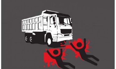 গুলশানে ট্রাকচাপায় রিকশাচালক নিহত