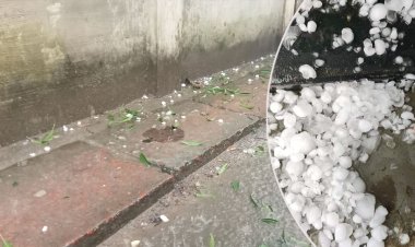 তীব্র তাপপ্রবাহের পর হবিগঞ্জে ঝড়-শিলাবৃষ্টি