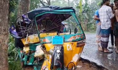  চাঁদপুরে পিকআপ-অটোরিকশা মুখোমুখি সংঘর্ষে বাবা-ছেলে নিহত