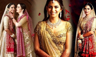 ১০ হাজার ঘণ্টায় মুকেশকন্যার শাড়ি তৈরি!