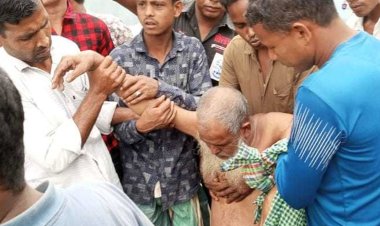 ভোট দিতে গিয়ে মৃত্যুর কোলে ঢলে পড়লেন কৃষক