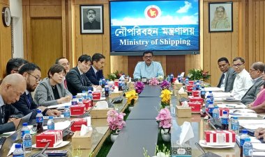 নৌপরিবহন প্রতিমন্ত্রীর সঙ্গে জাইকার প্রতিনিধি দলের সাক্ষাৎ